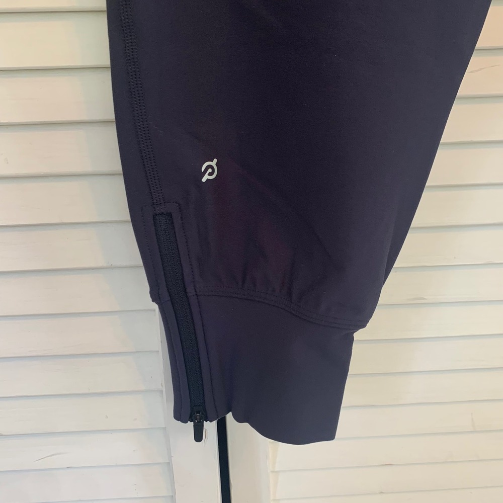 NWT Peloton Cadent Jogger Pants Navy Blue High Rise Slim Fit Womens L Activewear - Picture 10 of 15